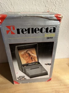 Reflecta Czarna MB300 Retro Klasyczna taca do przeglądarki slajdów w zestawie sprawdzone prace - Zdjęcie 1 z 7