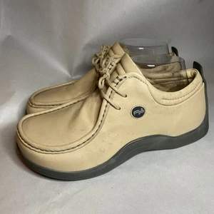 Footprints By Birkenstock Leather Lace Up Oxfords Driving Shoes Size 39 Women's - Picture 1 of 19