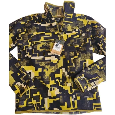 North Face Pullover Fleece, Men's Front Range 1/2 Zip  -Medium Sulfur Moss - New - Image 1 of 4