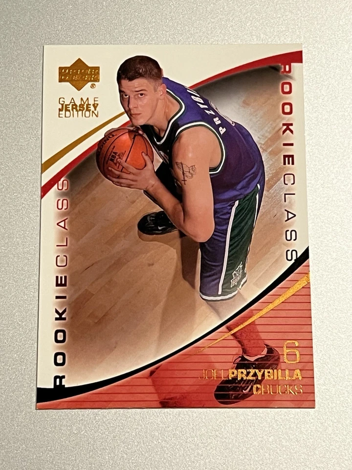 2000-01 2000 UPPER DECK GAME JERSEY EDITION ROOKIE CLASS JOEL PRZYBILLA RC #429 - Image 1 of 2