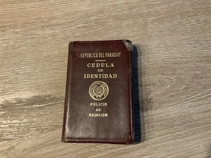 Ausweis / Pass Dokument Republica Paraguay 1952 - Bild 1 von 4