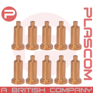 W03X0893-73A - Lincoln Tomahawk LC105 Nozzle 100A Extended Compatible Pack of 10 - Picture 1 of 2