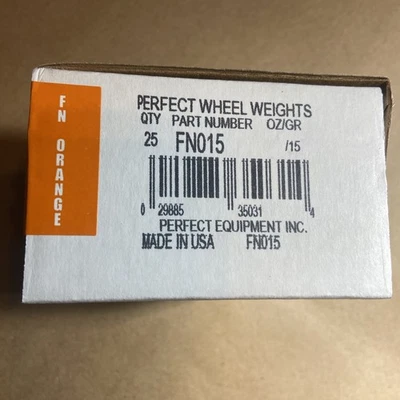 Pesas de rueda perfectas recubiertas de plomo FN015 / 25 POR CAJA  Foto 1 de 4