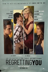 Regretting You Original DS Movie Poster 27X40 Mckenna Grace - Picture 1 of 3