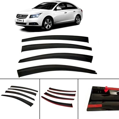 Windabweiser Regenabweiser Für Daewoo Lacetti 08 -17 Stufenheck Externe Passform - Bild 1 von 4