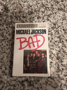 MICHAEL JACKSON-Bad Cassette Maxi Single - Picture 1 of 6
