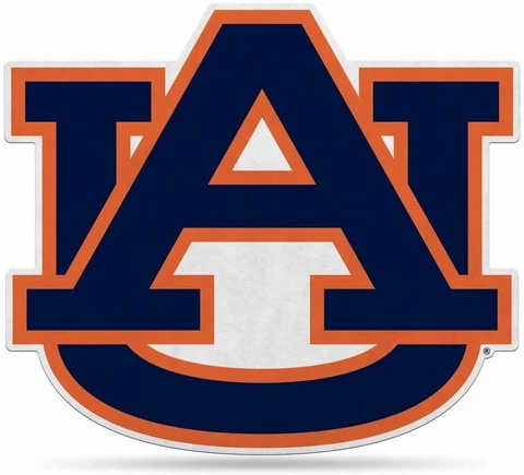 Auburn Tigers 18" Primary Logo Pennant Soft Felt Cover