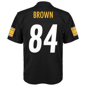 Pittsburgh Steelers NFL #84 Brown (Black) Jersey Size Youth M New - Picture 1 of 2