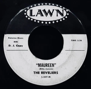 THE REVELIERS: Maureen & Part III~Instrumental Rock Promo 45~LAWN #L-237 - Picture 1 of 2