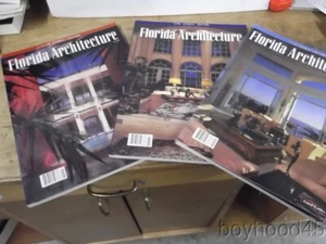 Florida Architecture-3 Back Issues, 54th, 55th, 57th Annual Editions (1992-1995) - Picture 1 of 14