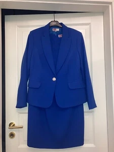 Kleid mit Blazer Royalblau Gr. 40-42 Metafora - Bild 1 von 6