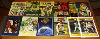 1986-1988-1992 World Series Programs + Assorted BB Yearbooks & Programs (5)+ - Image 1 of 4