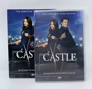 Castle: The Complete Third Season 3 (DVD, 2011, 5-Disc Set) Slipcover New SEALED - Picture 1 of 4