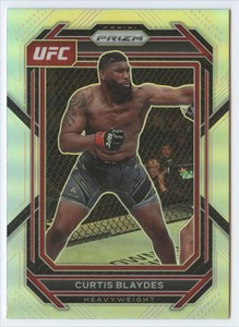 2023 Prizm UFC Prizms Silver #135 Curtis Blaydes NM-MT Vertical 