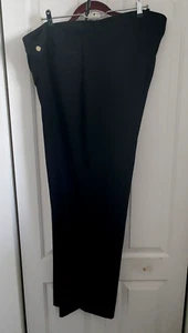 calvin klein women's pants modern fit 18 black - Picture 1 of 7