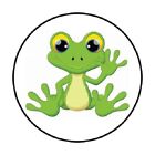 48 Cute Frog !!  ENVELOPE SEALS LABELS STICKERS 1.2