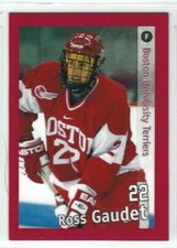 2008-09 Boston University Terriers (Hockey East) Ross Gaudet