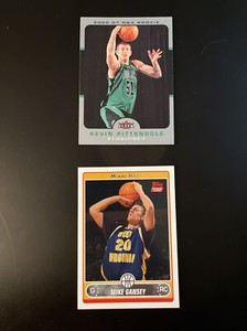 Kevin Pittsnogle Mike Gansey Rookie Basketball  Lot (2) West Virginia Basketball