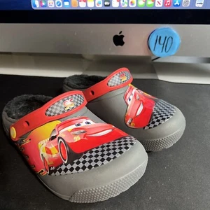 Crocs Boys Cars Clog Relax Size 1C Preowned EUC - Picture 1 of 8