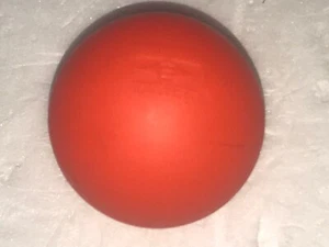 VINTAGE EASTON HOCKEY STREET BALL ORANGE INLINE ROLLER HOCKEY - Picture 1 of 3