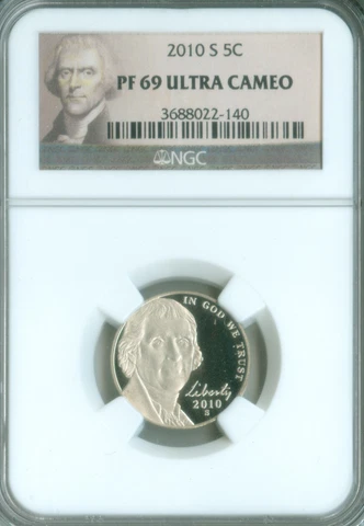 2010-S Jefferson Nickel, NGC PR-69 UC (2228253) Cover