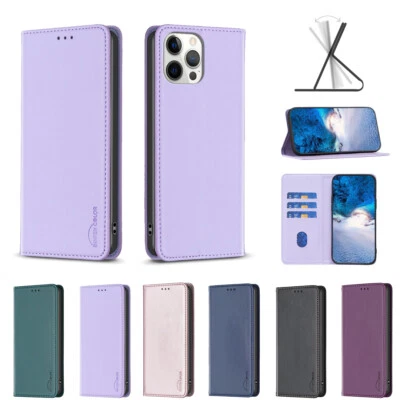 For Nokia G21 C12 C22 G22 G11 Slim Leather Wallet Magnetic Stand Phone Case  - Image 1 of 4