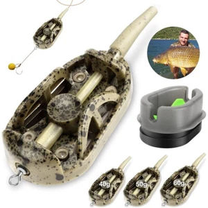 Fishing Inline Method Feeders 20g -60g For Pellet Ground Bait Coarse Carp Tackle - Picture 1 of 7