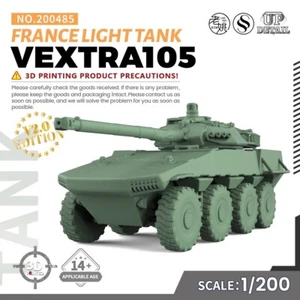 SSMODEL SS485 1/200/350/700 Militär Modellbausatz Frankreich VEXTRA105 leichter Panzer - Bild 1 von 15