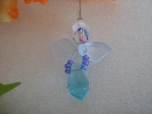 Schutzengel Anhänger Amulett Talisman 06 * hellblau - Bild 1 von 1