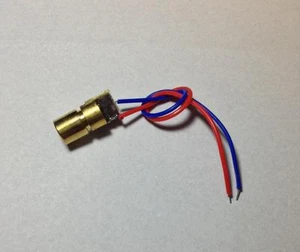 Laserdiode Lasermodul rot 5mW 650nm Laser Modul 3V - 5V Diode 6mm NEU - Bild 1 von 1