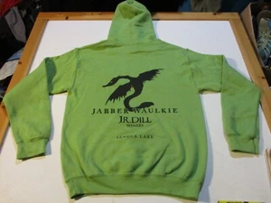 J.R. DILL WINERY SENECA LAKE JABBER WAULKIE HOODIE SWEATSHIRT SM BURDETT NY WINE - Picture 1 of 11