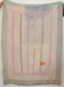 Very High Quality Vintage Kantha One Of A Kind Quilts Bedding Blankets - Picture 1 of 3