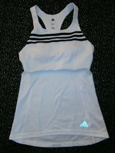 Adidas Original Women's Girl's XS RESPONSE CLIMALITE CROP TOP TENNIS SPORTS - Foto 1 di 9