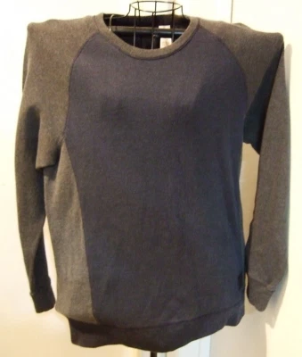 Top Pullover Térmico Para Hombre Dos Tonos Azul Manga Larga de DKNY Jeans - Talla Mediana Foto 1 de 4