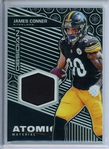 2019 Panini Obsidian James Conner Atomic Material Steelers 48/75 - Picture 1 of 2