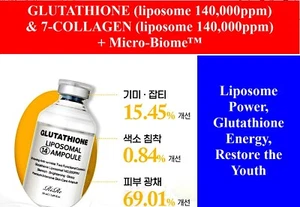 GLUTATHIONE (liposome 140,000ppm) & 7-COLLAGEN (40,000ppm) + Micro-Biome™ Amopul - Picture 1 of 8
