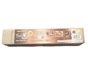 Yoshi Copper Grill and Bake Mats – As Seen on TV (Pack of 3) New in open box - Picture 1 of 4