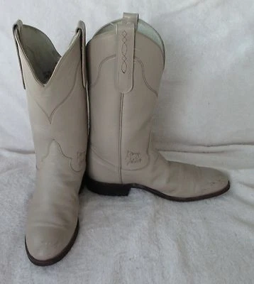 Botas Vaqueras Para Hombre Tony Lama Etiqueta Negra George Hueso Estrecho Cuero Roper Talla 5 M Foto 1 de 4