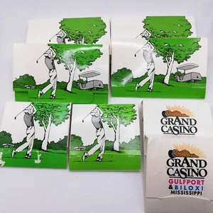 Lot of 8 packs Vintage Golf Tees Various Colors Plain Used Old Stock Advertising - Picture 1 of 22
