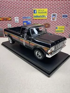 1/18 Maisto 1979 Ford F150 Pick-up LKW schwarz Druckguss Sonderedition NEU FARBE - Bild 1 von 16