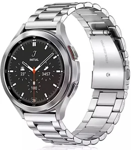 Cinturino Acciaio Argento per Samsung Galaxy Watch 6/5/4/3/Classic/Active Moda - Foto 1 di 10