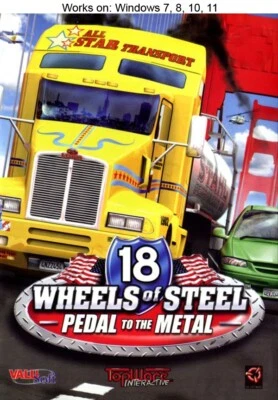 18 Wheels of Steel: Pedal to the Metal PC Game 2004 Windows 10 11 - Image 1 of 2