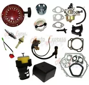 Kit Guarnizioni Bobina Accensione Avviamento Rinculo Carburatore Adatto Motore Honda GX 240 8 CV - Foto 1 di 1
