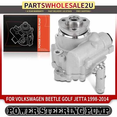 Power Steering Pump for Volkswagen Jetta 1999-2005 Golf 99-06 Beetle 1J0422154A - Image 1 of 4