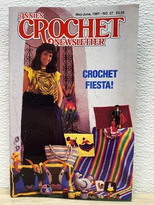 Vintage May-June 1987 Annie's Crochet Newsletter Craft Book # 27 - Foto 1 di 9