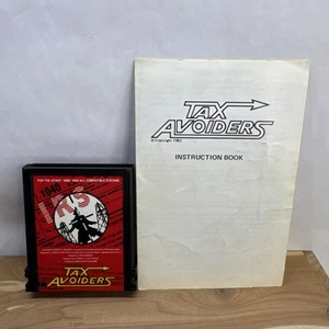 Evasores de impuestos Atari 2600 (videojuego americano, 1982) con manual - Imagen 1 de 8