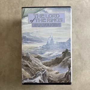 THE LORD OF THE RINGS J.R.R. TOLKEN 3 BOOK SET 1993 W Maps - Foto 1 di 16