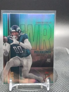 2024 Topps Signature Class Johnny Wilson Chrome Teal /225 Eagles - Bild 1 von 2