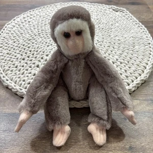 Wild Republic Monkey Plush Stuffed Animal 6” Plushie Vintage K&M International - Picture 1 of 4
