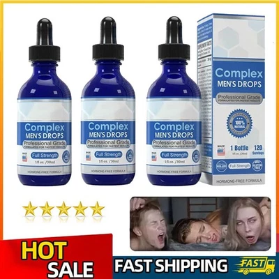 AS SHOW 1~3 gotas secretas de nutrición para el crecimiento masculino, gotas complejas para hombres 30 ml para hombres fuertes